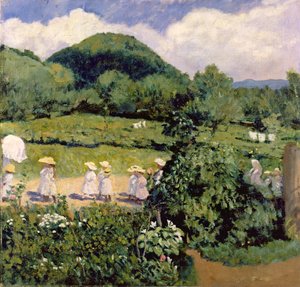 Picnic in May, Summer Day, 1906